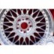 1 wheel RC90 8.5x17 5x112 Mercedes 124  124 129 140 201 202 203 204 207 208 209 210 211 212 170 171 172 HO silver/diamon