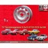 1 wheel TZ 5.5x15 4x108 Alfa Romeo Giulia TI Super 105 -1971 Giulietta 101 750 silver