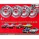 1 jante TZ 5.5x15 4x108 Alfa Romeo Giulia TI Super 105 -1971 Giulietta 101 750 silver