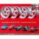 4 jantes Speedline Cup 8x18 + 10x18 5x130 Porsche 964  964 964 turbo 964 turbo 3.6 turbo S