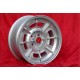 Fiat Cromodora CD68 7x15 ET0 4x98 silver 124 Coupe, Spider, 125, 131, 132 cerchio wheel jante llanta felge
