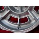 Fiat Cromodora CD68 7x15 ET0 4x98 silver 124 Coupe, Spider, 125, 131, 132 cerchio wheel jante llanta felge