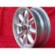 1 cerchio Minilite 5.5x15 ET20 5x114.3 Volvo 120  silver/diamond cut