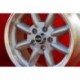 4 jantes Minilite 7x15 5x108 Volvo 100  100 200 700 900 silver/diamond cut