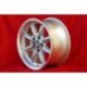 4 cerchi Minilite 7x15 ET20 5x108 Volvo 100  silver/diamond cut