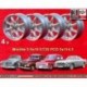 4 Felgen Minilite 5.5x15 5x114.3 Volvo 120  120 P1800 PV444 544 silver/diamond cut