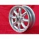 4 Felgen Minilite 5.5x15 5x114.3 Volvo 120  120 P1800 PV444 544 silver/diamond cut