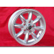 4 wheels Minilite 5.5x15 5x114.3 Volvo 120  120 P1800 PV444 544 silver/diamond cut