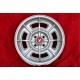 Fiat Cromodora CD68 7x15 ET0 4x98 silver 124 Coupe, Spider, 125, 131, 132 cerchio wheel jante llanta felge
