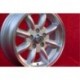 4 jantes Minilite 5.5x15 5x108 Volvo 100  100 200 700 900 silver/diamond cut