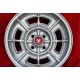 Fiat Cromodora CD68 7x15 ET0 4x98 silver 124 Coupe, Spider, 125, 131, 132 cerchio wheel jante llanta felge