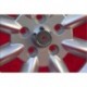 4 cerchi Minilite 5.5x15 ET20 5x108 Volvo 100  silver/diamond cut