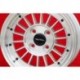 1 Felge WCHE 5.5x13 4x100 Opel BMW 1502-2002  1502-2002 tii 3 E21 Kadett B-C Manta Ascona A-B GT Olympia A Rekord C silv
