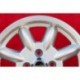 4 cerchi Minilite 6x14 ET13 4x100 Opel Volkswagen BMW 1502-2002  silver/diamond cut