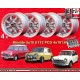 Mini Minilite 5x10 ET12 4x101.6 silver/diamond cut Mini Mk1-3, 850, 1000 cerchi wheels jantes llantas felgen