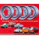 4 wheels OE 7x15 + 8x15 5x205 Volkswagen VW  VW 1950-67 7x15  PCD 5x205  ET16  silver