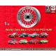 1 wheel WCHE 7x15 4x98 Fiat Lancia Alfa Romeo Alfetta  Alfetta GT  GTV 33 75 1.6i 1.8i 2.0TDI 90 164 Giulietta Fiat 124 