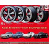 4 wheels Fuchs 9x17 + 10x17 5x130 Porsche 911  911 SC Carrera -1989 turbo -1987