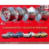 4 llantas Fuchs 9x15 + 11x15 5x130 Porsche 911  911 SC Carrera -1987