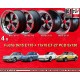 4 llantas Fuchs 9x15 + 11x15 5x130 Porsche 911  911 SC Carrera -1987