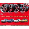 4 wheels Fuchs 9x15 + 11x15 5x130 Porsche 911  911 SC Carrera -1987