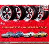 4 wheels Fuchs 9x15 + 11x15 5x130 Porsche 911  911 SC Carrera -1987