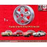 1 Felge Fuchs 4.5x15 5x130 Porsche 356  356 C SC 911 -1969 912 fully polished