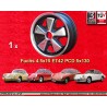 1 wheel Fuchs 4.5x15 5x130 Porsche 356  356 C SC 911 -1969 912 RSR style