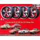 4 llantas Fuchs 6x15 5x130 Porsche 356  356 C SC 911 -1989 914-6 RSR style