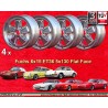 4 llantas Fuchs 6x15 5x130 Porsche 911  911 -1989 914-6 944 -1986 924 turbo-Carrera GT fully polished