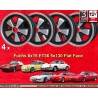 4 cerchi Fuchs 6x15 ET36 5x130 Porsche 911  anodized look