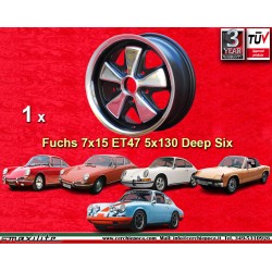 Porsche  Fuchs 7x15 ET47 5x130 RSR style 911 -1971  cerchio wheel jante llanta felge