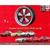 1 wheel Fuchs 7x15 5x130 Porsche 911  911 -1989 914-6 944 -1986 924 turbo-Carrera GT anodized look
