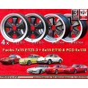 4 Felgen Fuchs 7x15 + 8x15 5x130 Porsche 911  911 -1989 914-6 944 -1986 924 turbo-Carrera GT