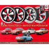 4 wheels Fuchs 7x15 + 8x15 5x130 Porsche 911  911 -1989 914-6 944 -1986 924 turbo-Carrera GT