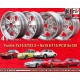 4 pcs. wheels Porsche  Fuchs 7x15 ET23.3 9x15 ET15 5x130 fully polished 911 -1989 914-6 944 -1986 924 turbo-Carrera GT