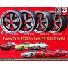 4 wheels Fuchs 7x15 + 9x15 5x130 Porsche 911  911 -1989 914-6 944 -1986 924 turbo-Carrera GT