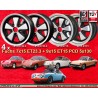 4 jantes Fuchs 7x15 + 9x15 5x130 Porsche 911  911 -1989 914-6 944 -1986 924 turbo-Carrera GT