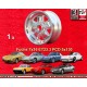 Porsche Fuchs 7x16 ET23.3 5x130 fully polished 911 -1989, 914 6, 944 -1986, turbo -1989 cerchio wheel llanta jante felge