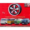 1 llanta Fuchs 7x16 5x112 Volkswagen Transporter  Transporter T2b T3 RSR style