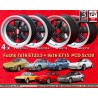 4 jantes Fuchs 7x16 + 9x16 5x130 Porsche 911  911 -1989 914-6 944 -1986 turbo -1989