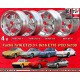 Porsche Fuchs 7x16 ET23.3 9x16 ET15 5x130 fully polished 911 -1989, 914 6, 944 -1986, turbo -1989 cerchi wheels jantes felgen ll