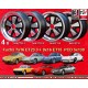 4 llantas Fuchs 7x16 + 9x16 5x130 Porsche 911  911 -1989 914-6 944 -1986 turbo -1989