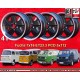 4 uds. llantas Volkswagen Fuchs 7x16 ET23.3 5x112 matt black/diamond cut T2b, T3