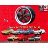 1 wheel Fuchs 7x17 5x130 Porsche 911  911 -1989 914-6 944 -1986 turbo -1989 matt black/diamond cut