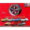 1 llanta Fuchs 7x17 5x130 Porsche 911  911 -1989 914-6 944 -1986 turbo -1989 RSR style