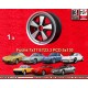 Porsche Fuchs 7x17 ET23.3 5x130 anodized look 911 -1989, 914 6, 944 -1986, turbo -1989 cerchio wheel jante felge llanta