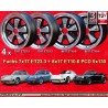 4 wheels Fuchs 7x17 + 8x17 5x130 Porsche 911  911 -1989 914-6 944 -1986 turbo -1989