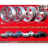 4 Felgen Fuchs 7x17 + 8x17 5x130 Porsche 911  911 -1989 914-6 944 -1986 turbo -1989