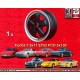 1 llanta Fuchs 7.5x17 5x130 Porsche 944  944 1987- 944S 944S2 968 928 964 993 996 Boxster 986 matt black/diamond cut